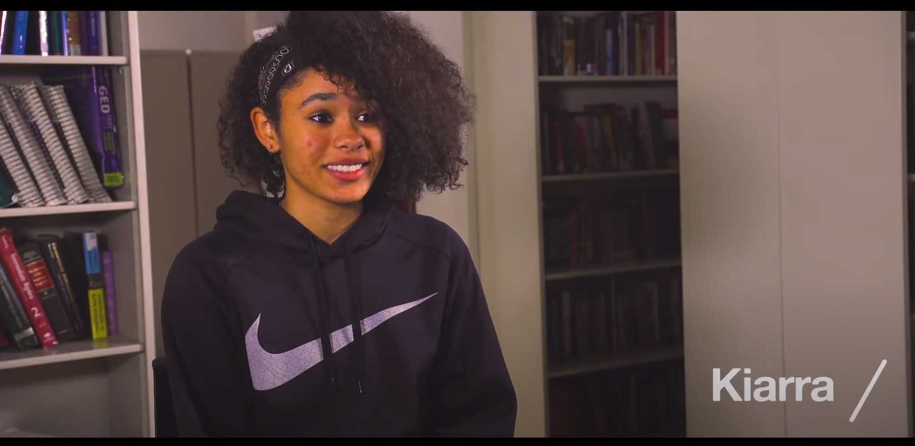 Load video: Kiarra&#39;s story Youth for Christ